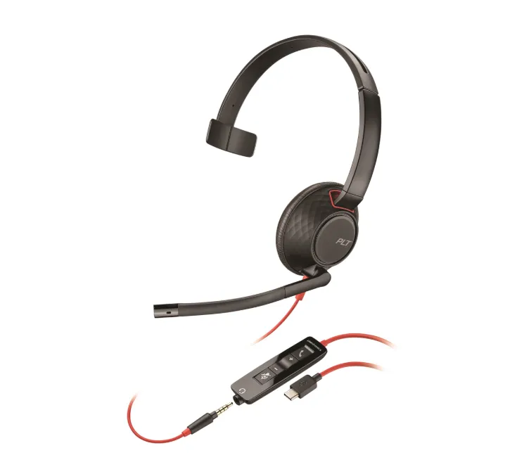 Buy HP Poly Blackwire 5210 USB-A Headset 80R98AA