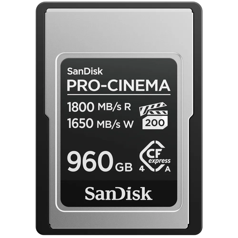 Buy SanDisk 960GB Pro-Cinema CFexpress Type A SDCFEA-960G-GN4NN