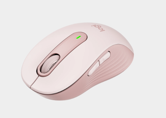 Buy Logitech Mouse Wireless - M650 Signature For Small To Medium Hand (Rose) 910-006254