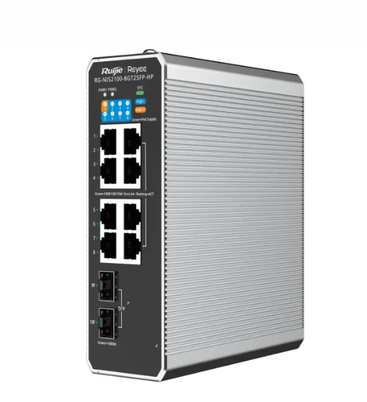 Buy Ruijie  6-Port Cloud Managed Industrial Switch RG-NIS2100-4GT2SFP-HP