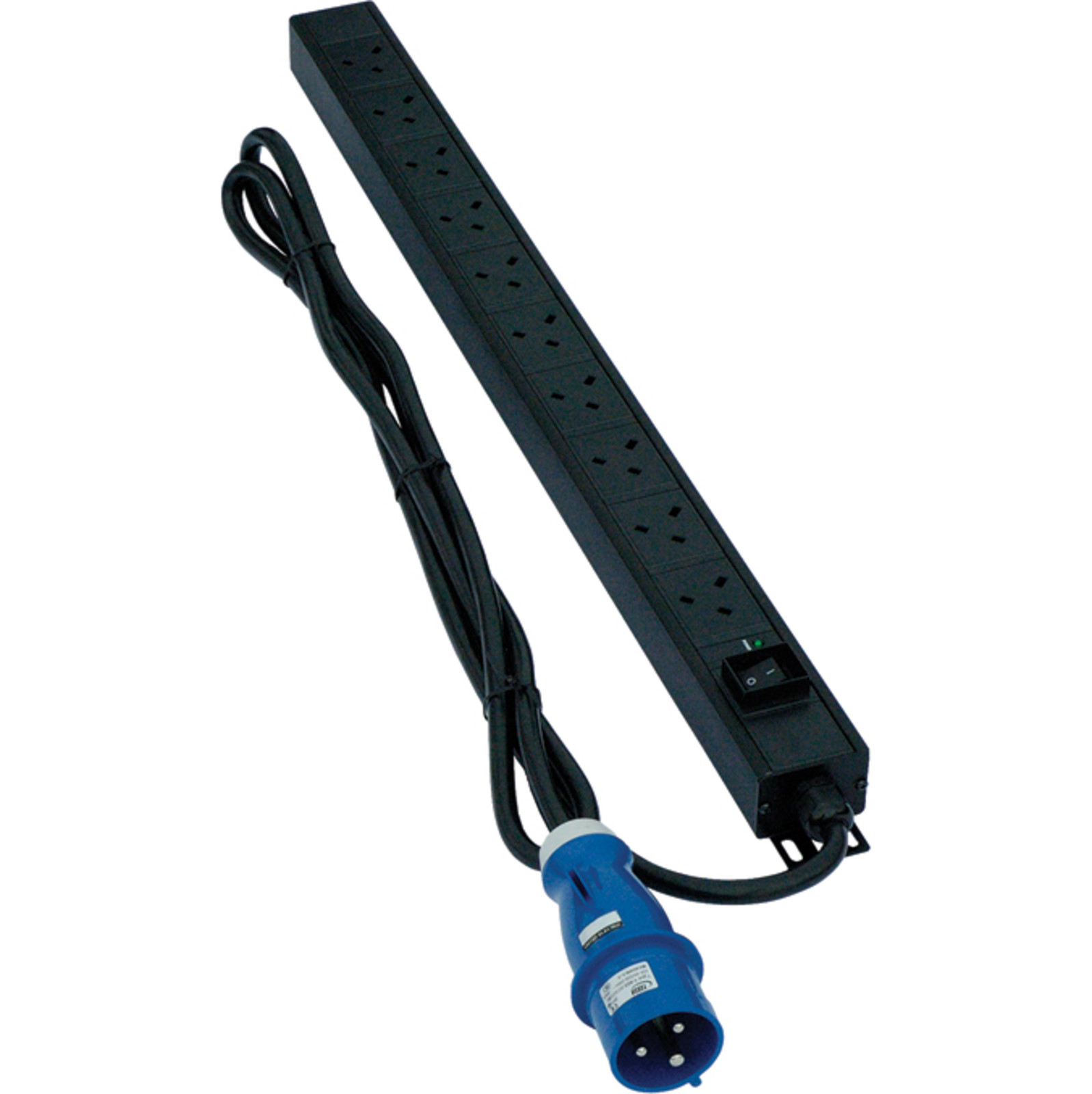 Buy D32-10-EXL  EXCEL 8-WAY UNSWITCHED POWER STRIP VERTICAL 32AMP