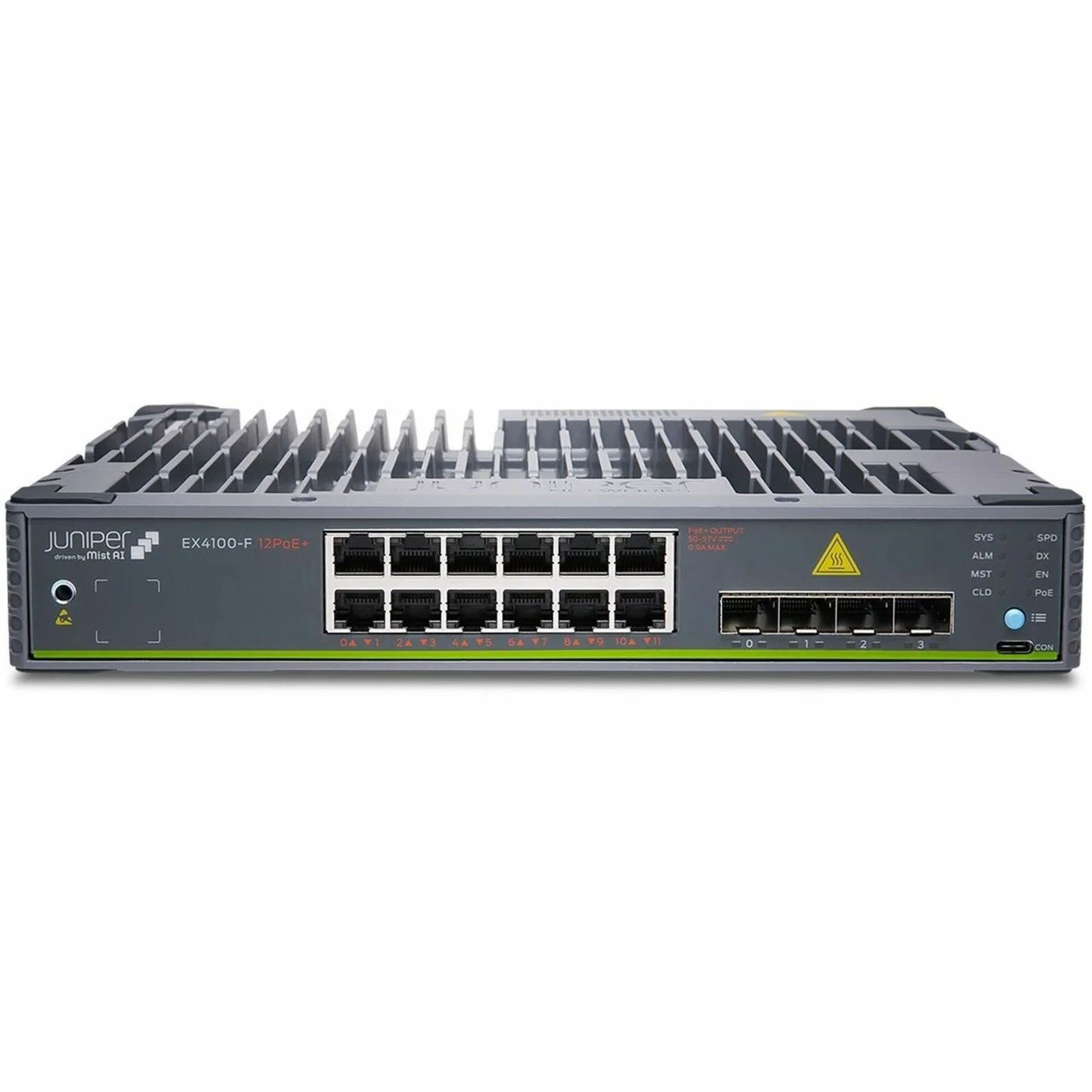 Buy EX4100-F-12P-TAA Juniper Networks EX Series EX4100-F-12P - switch - TAA compliant version - 12 ports - managed