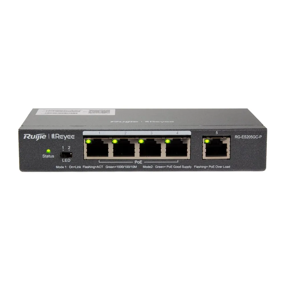 Buy Ruijie  5-Port Gigabit Smart Cloud Managed Non-PoE Switch RG-ES205GC