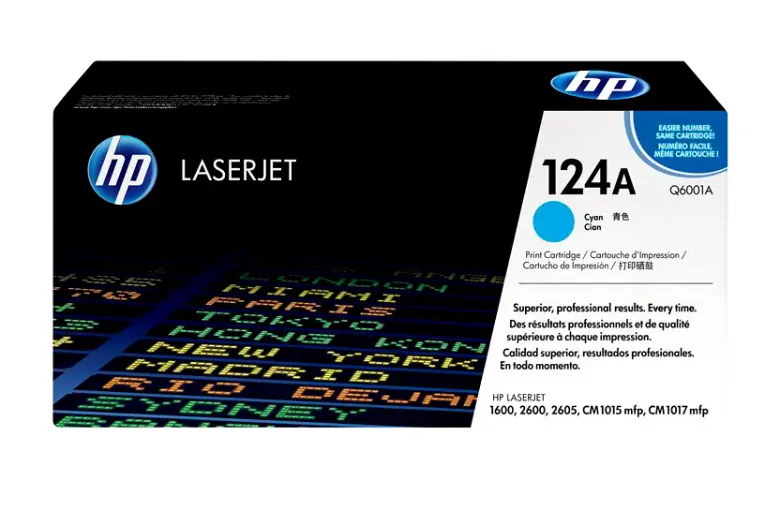 Buy HP CYAN TONER CARTRIDGE Q6001A