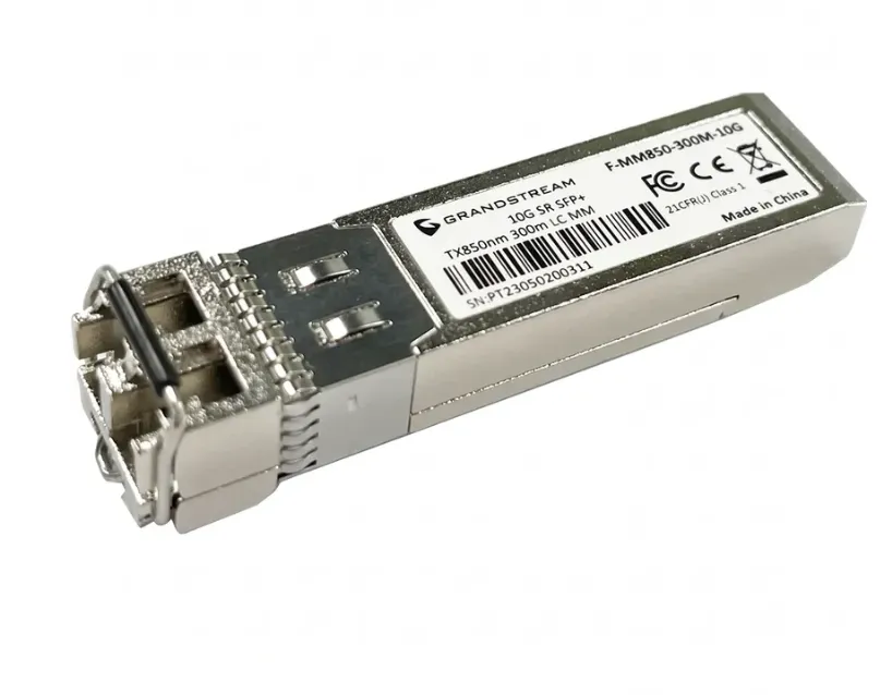 Buy Grandstream F-MM850-300M-10G SFP+ Fiber Module 10Gbps Multimode LC Duplex 850nm 300m
