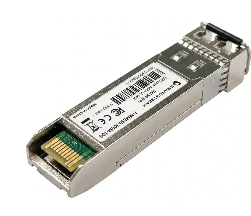 Grandstream F-MM850-300M-10G SFP+ Fiber Module 10Gbps Multimode LC Duplex 850nm 300m