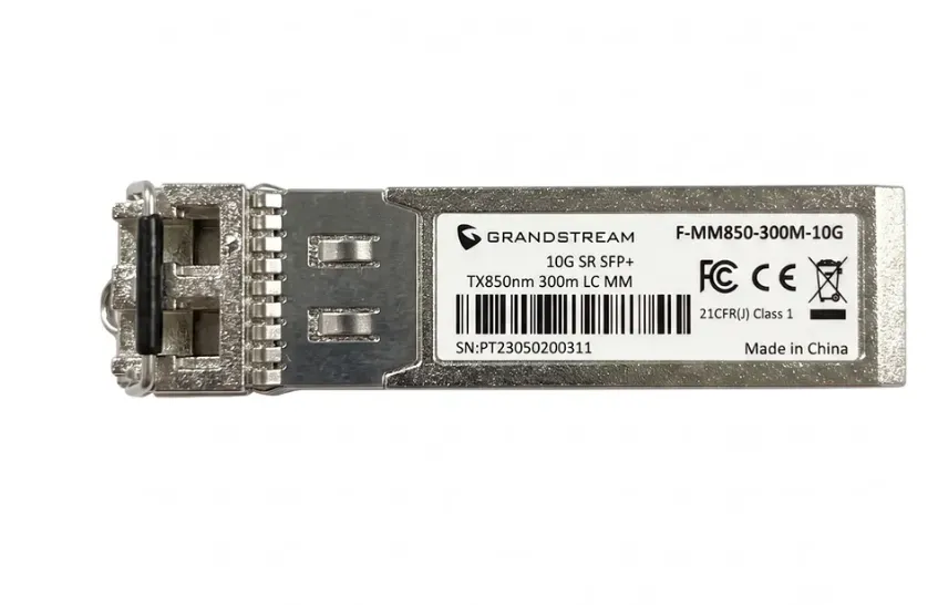 Buy Grandstream F-MM850-300M-10G SFP+ Fiber Module 10Gbps Multimode LC Duplex 850nm 300m