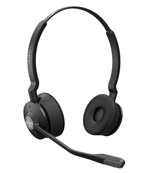 Jabra 14401-46 headphones/headset Wireless Head-band Office/Call center Black