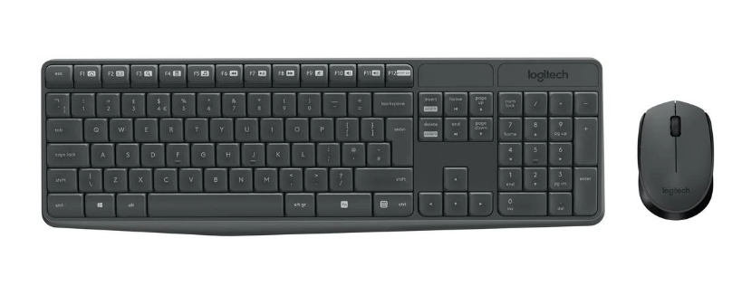 Buy LOGITECH MK235 KEYBOARD GREY - INTNL 920-007931