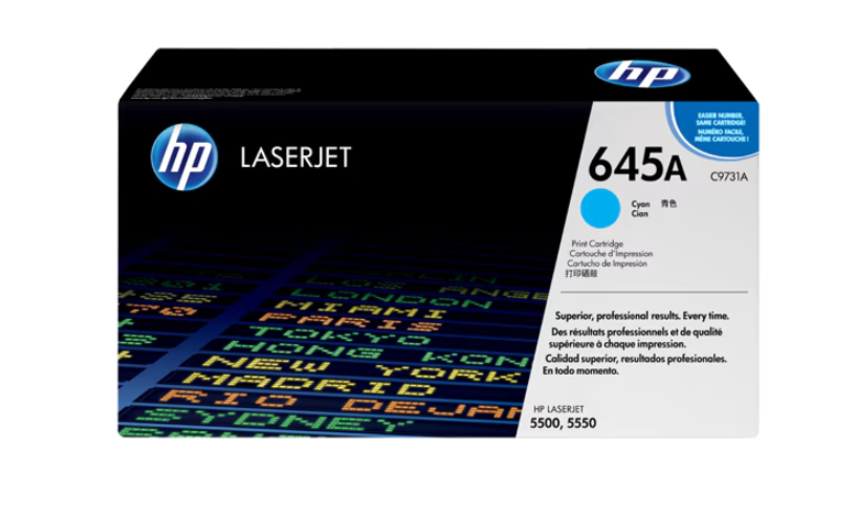Buy C9731A HP 645A Cyan Original LaserJet Toner Cartridge