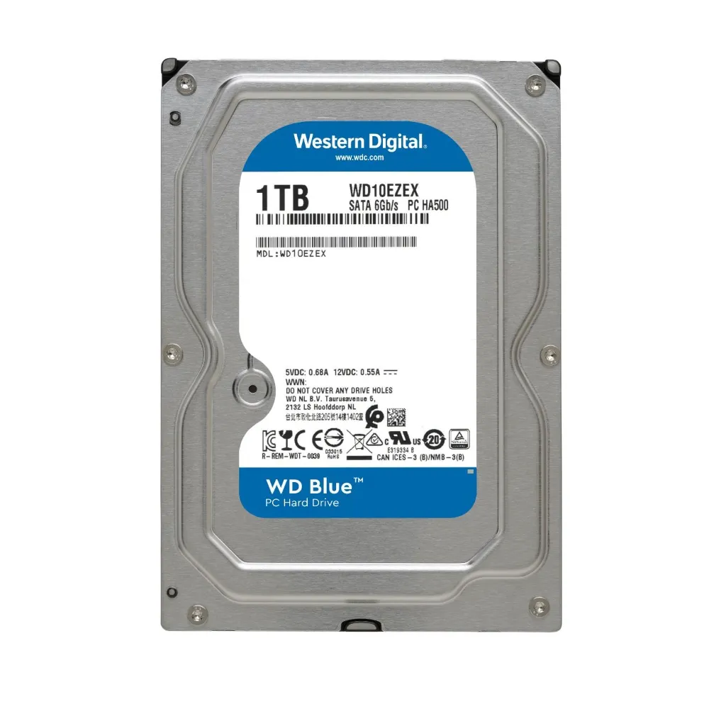 Buy Western Digital 1Tb Internal sata 60 gb Hard Drive for Desktop WD10EZEX
