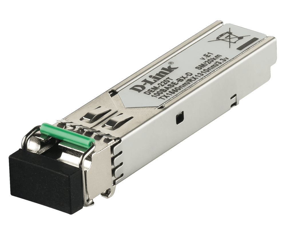 Buy DEM-220T 100Base-BX-D Single-Mode 20KM SFP Transceiver (TX-1550/RX-1310 nm)