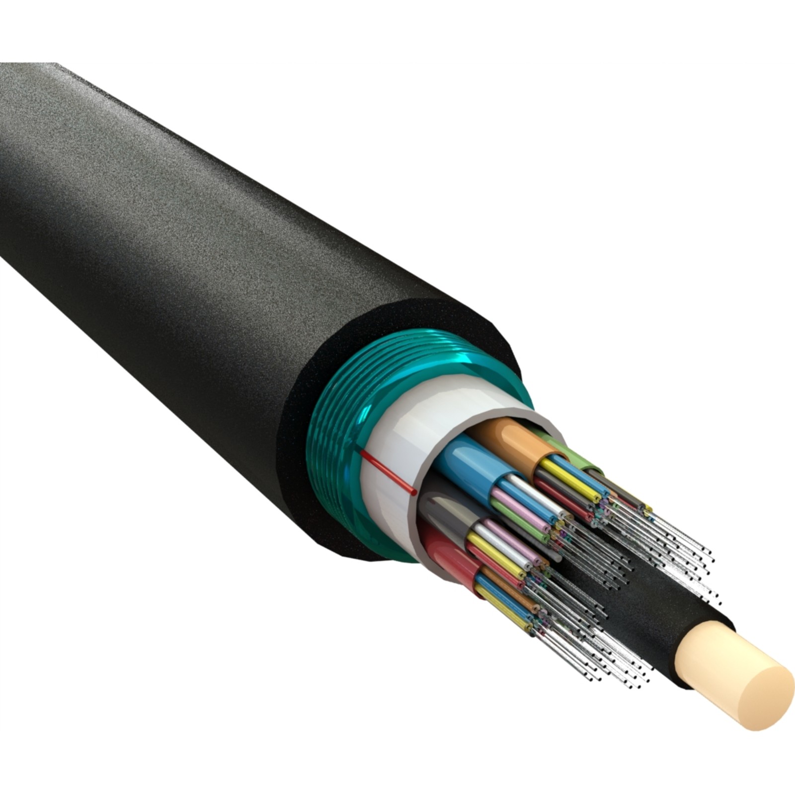 Buy 333-096 Enbeam Multi Loose Tube External OS2 SM CST Fibre Cable Fca - Black - 96-Core