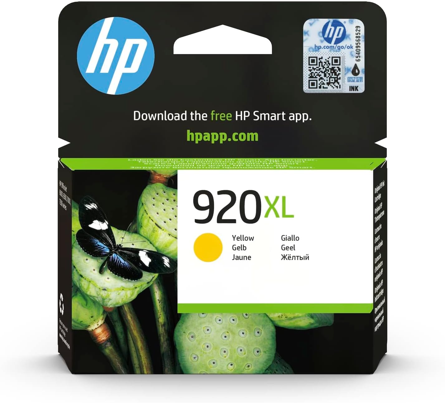 Buy CD974AE HP 920XL High Yield Yellow Original Ink Cartridge