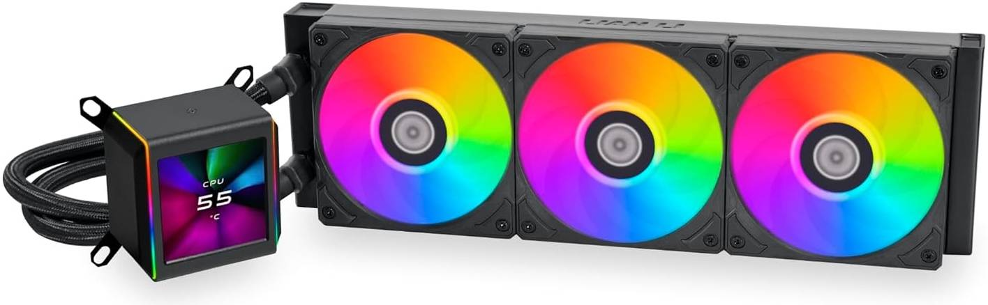 Buy (G89.GA2ALCD36B.00) LIAN LI GALAHAD II LCD 360 RGB FAN Black