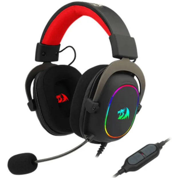 Buy Redragon Zeus H510-RGB-BLACK Wired USB Gaming Headset 53mm Virtual 7.1 RGB