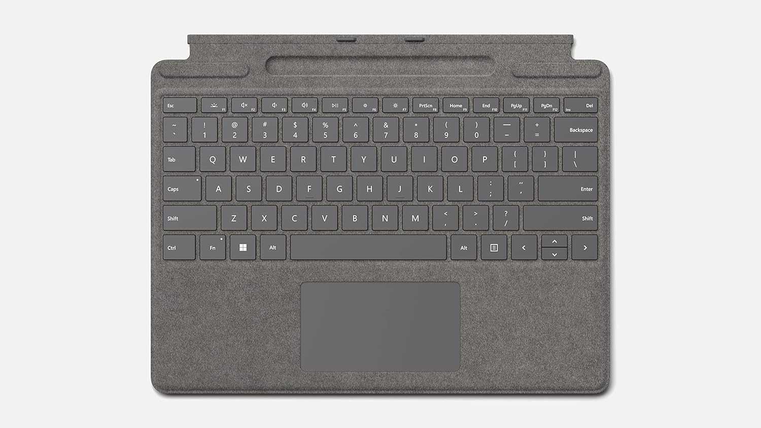 Buy Microsoft Surface Pro Keyboard for Pro (11th Edition), Pro 9, and Pro 8 , Eng/Arabic, Platinum 8XA-00251
