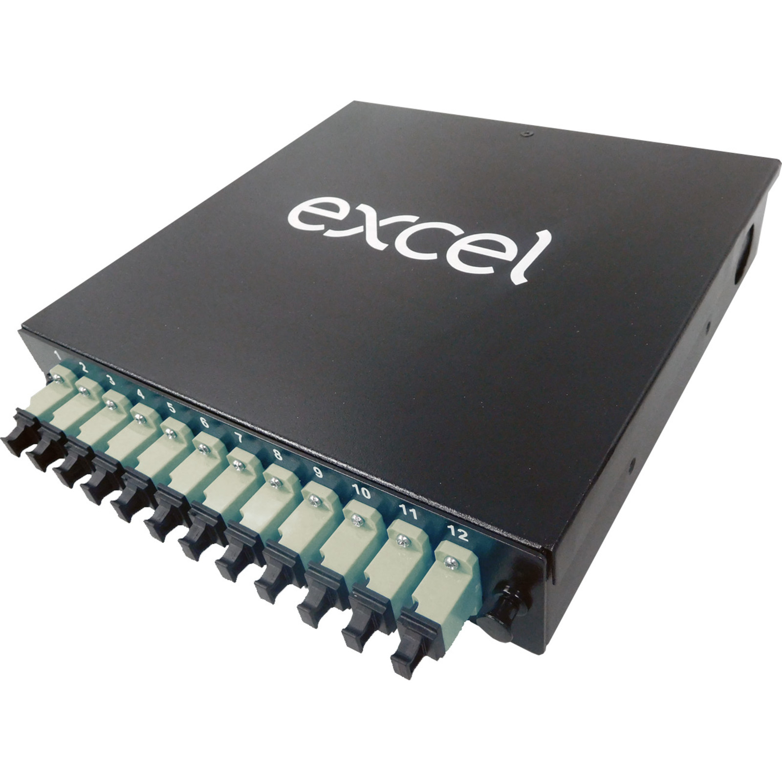 Buy 208-217 Enbeam 12 LC Dplx MM (Beige) din rail box