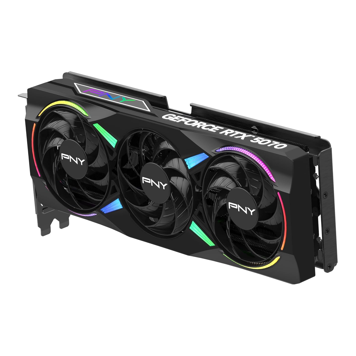 Buy PNY GeForce RTX™ 5070 12GB ARGB Triple Fan DLSS 4 OC VCG507012TFXXPB1-O