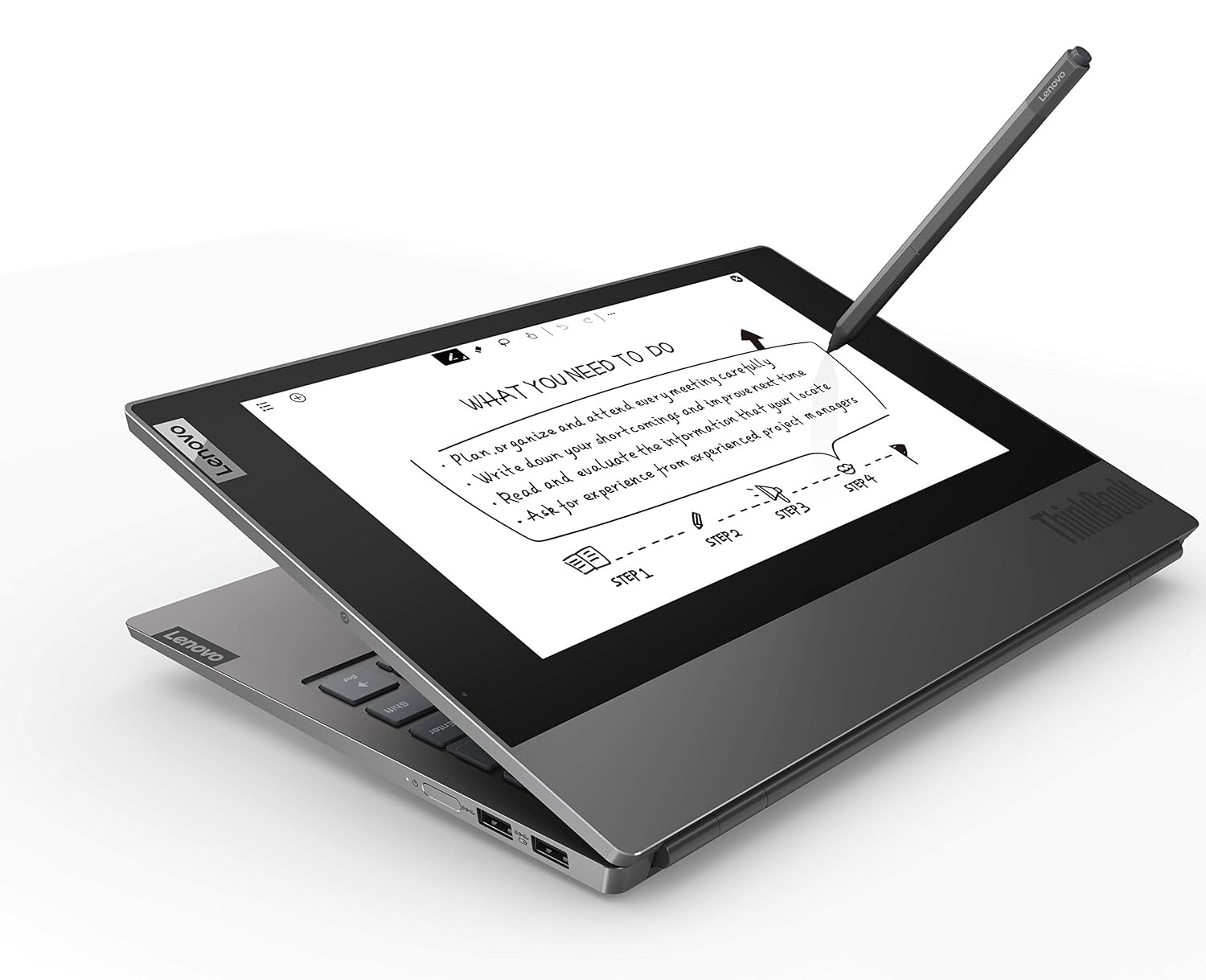 Buy LENOVO THINKBOOK PLUS 20TG INTEL CORE i5-10210u |8  GB RAM | 256  GB SSD|13.3 INCH FHD IPS |10.8 INC