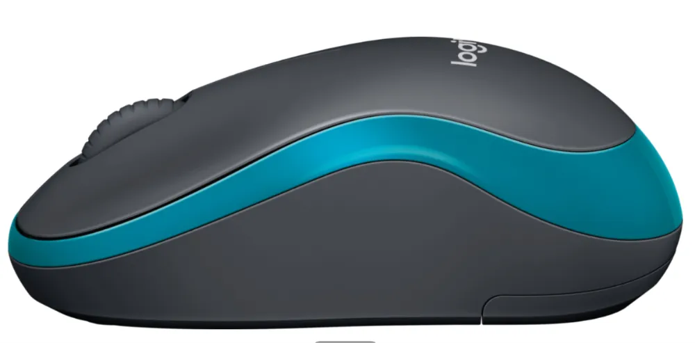 Buy Logitech M185 910-002236 Blue Wireless Optical Mouse