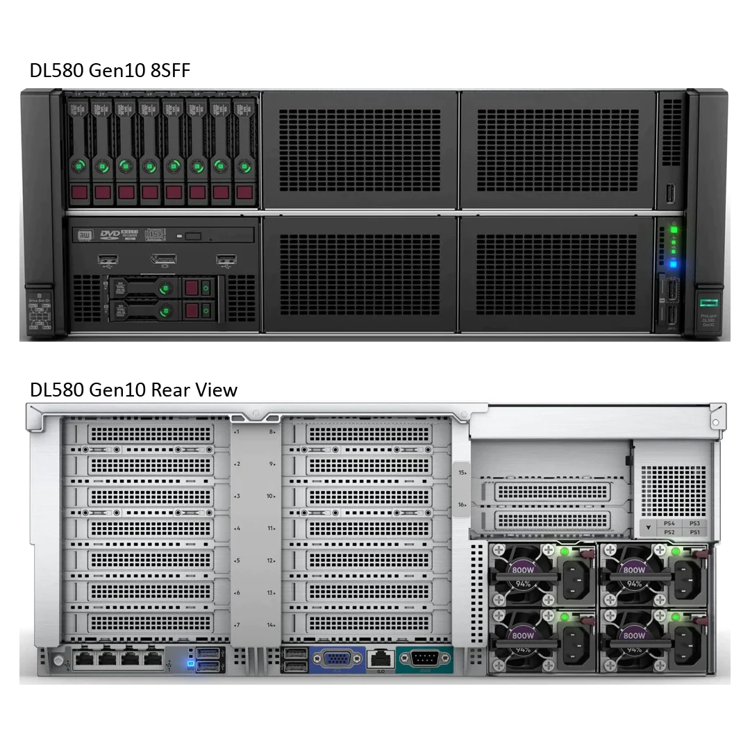 Buy 869854-B21 HPE DL580 GEN10 8SFF CTO SERVER