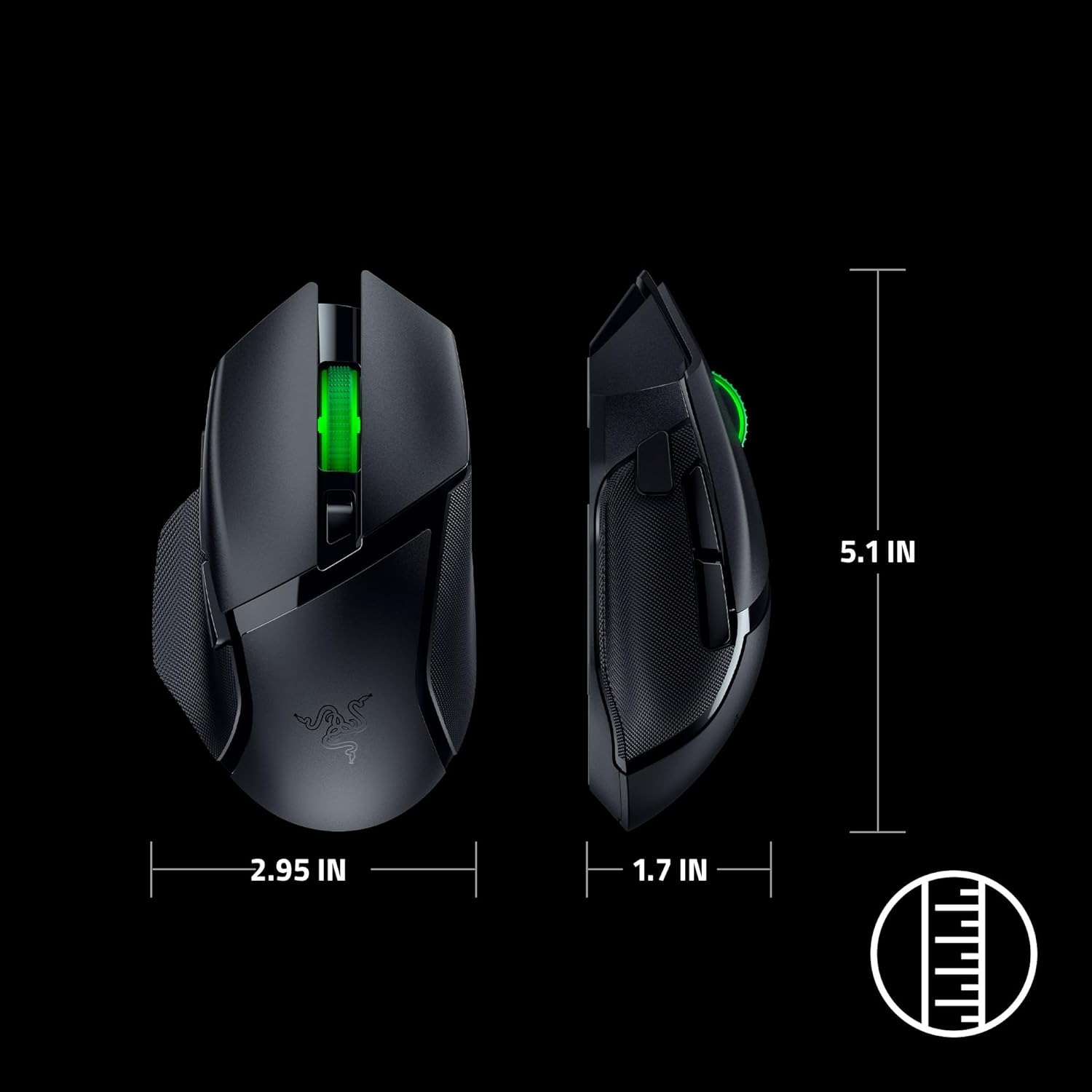Buy Razer Basilisk V3 X HyperSpeed Customizable Wireless Gaming Mouse RZ01-04870100-R3A1