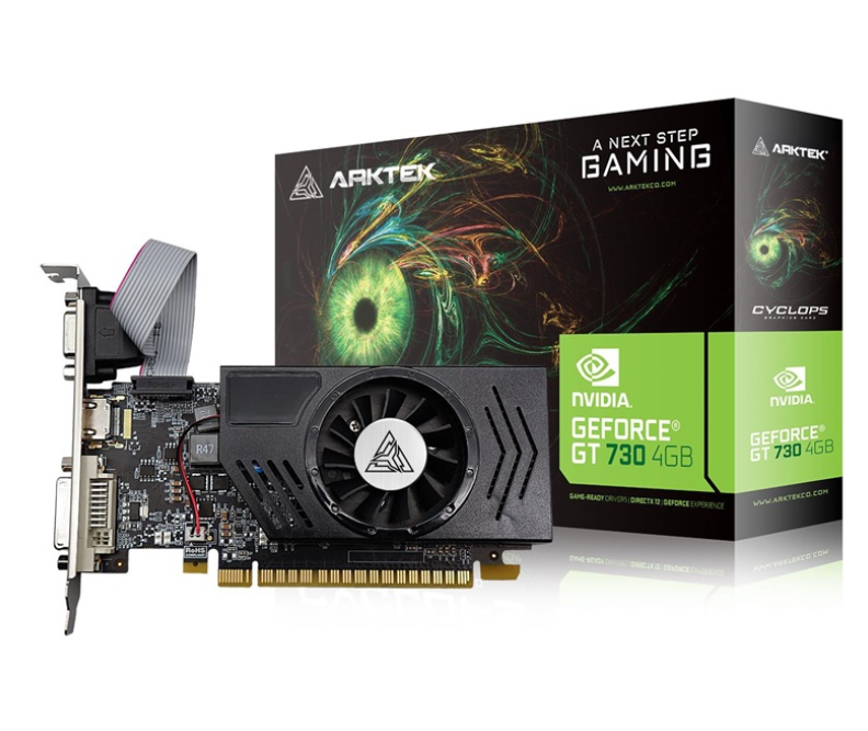 Buy ARKTEK GT730 - 4GB, DDR3, 128BIT, LOW PROFILE AKN730D3S4GL1