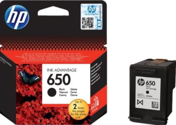 Buy CZ101AE HP 650 Black Original Ink Advantage Cartridge