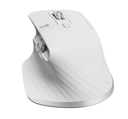 Buy Logitech Mouse Wireless - MX Master 3S (Pale Grey) 910-006560