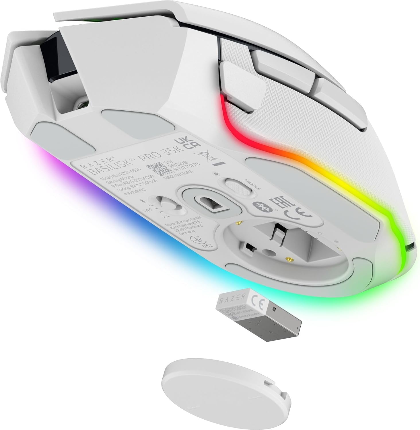 Buy Razer Basilisk V3 Pro 35K - Fully Customizable Wireless Ergonomic Gaming Mouse RZ01-05240200-R3G1