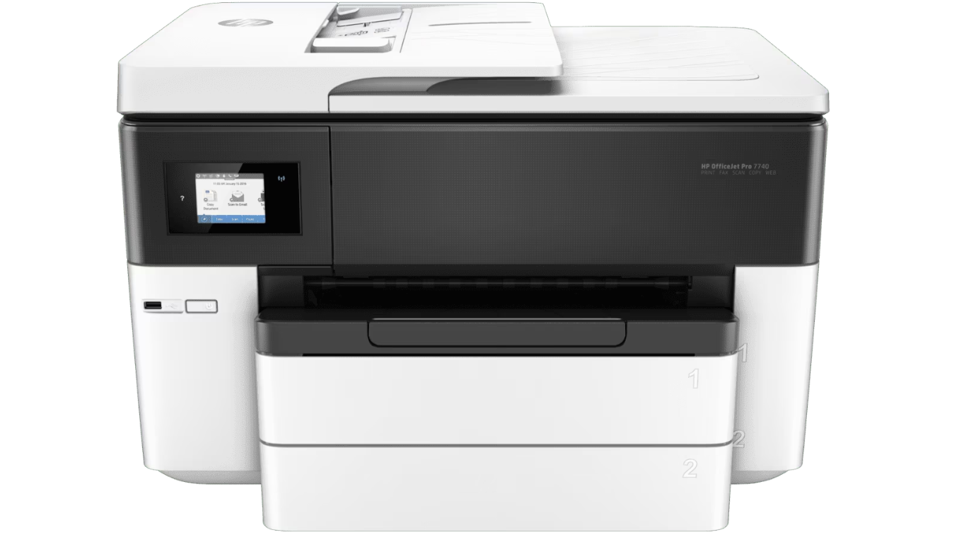 Buy G5J38A HP OfficeJet Pro 7740 Wide Format AiO Printer