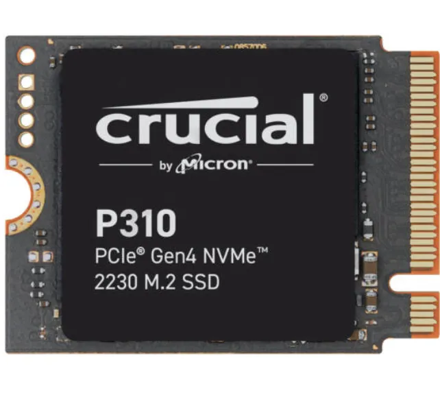 Crucial P310 CT1000P310SSD2 1TB PCIe Gen4 NVMe M.2 2230 Internal SSD