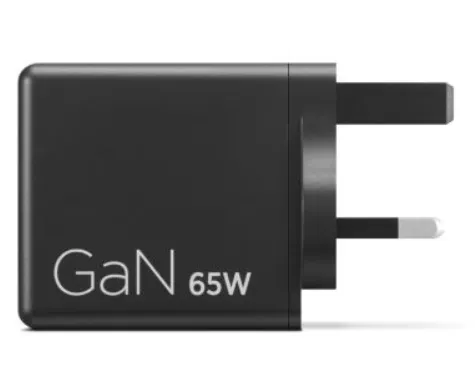 Buy Lenovo Dual USB-C 65W GaN Charger Black - UK 40AW065BUK