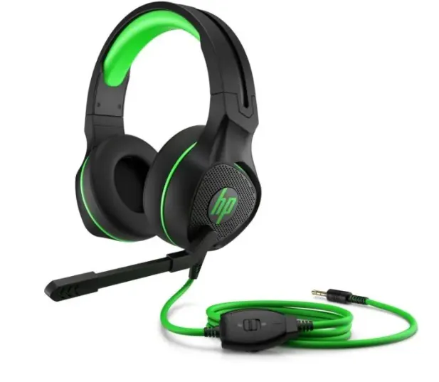 Buy HP Pavilion Gaming Headset 400 4BX31AA#ABB Green Wired Gaming Headset