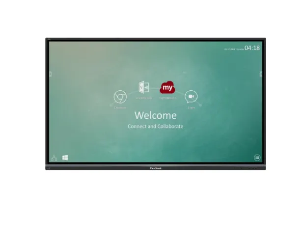 ViewSonic OS-Free 75” Bring Your Own Device interactive display ViewBoard IFP75G1