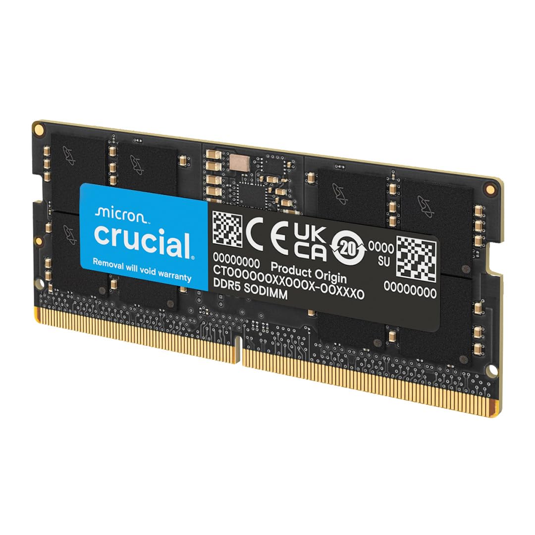 Buy Crucial RAM 16GB DDR5 5600 MHz CL46  Laptop Memory CT16G56C46S5