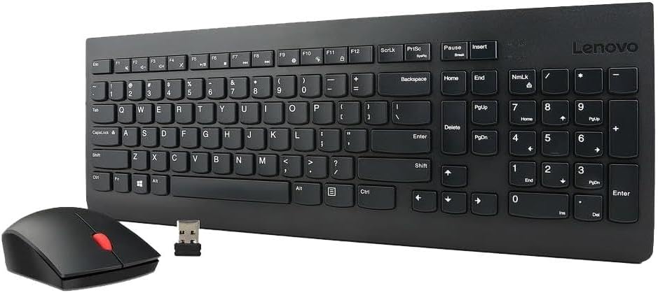 Buy 4X31N50748 Lenovo Essential Wireless Combo Keyboard & Mouse Gen2Arabic - 470