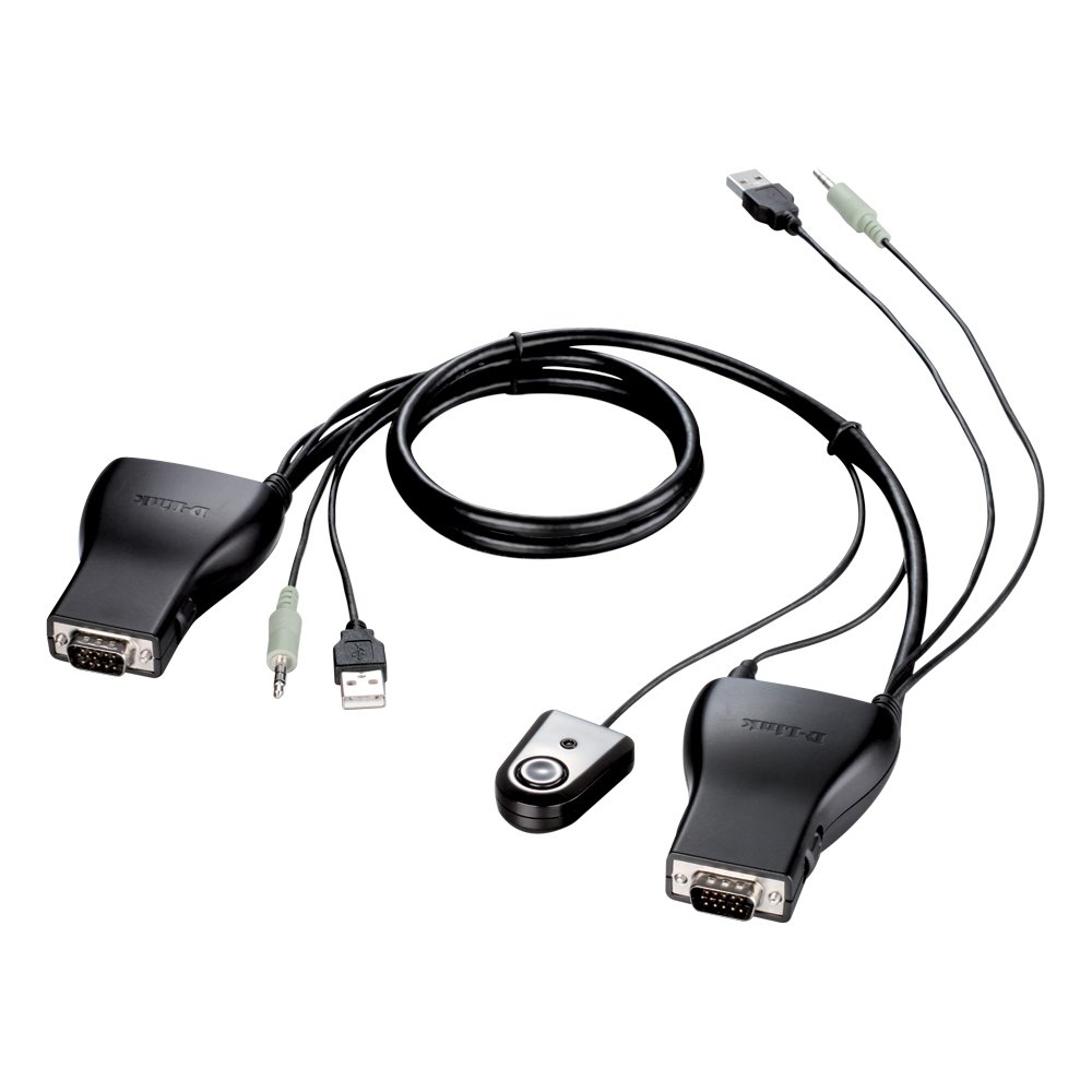 Buy D-Link 2port KVM Switchwith Audio Support KVM222