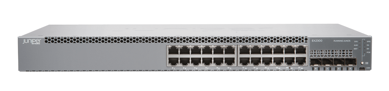 Buy QFX5120-48T-AFO-T Juniper Networks EX Series EX2300-24MP - switch - 24 ports - managed - rack-mountable - TAA Compliant