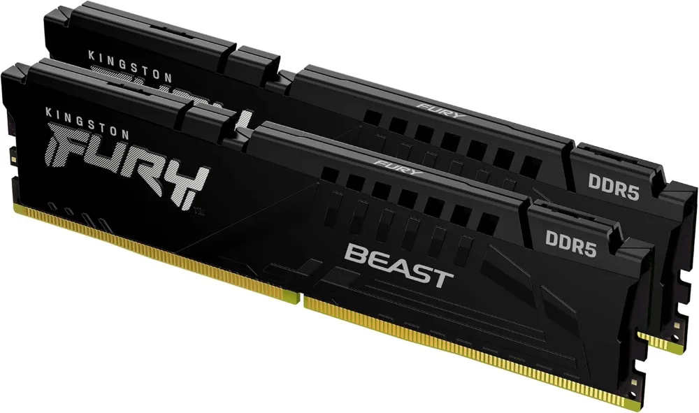 Buy Kingston FURY Beast Black 32GB 6000MT/s DDR5 CL36 DIMM (2x16GB) Desktop Gaming Memory Kit KF560C36BBE2K2-32