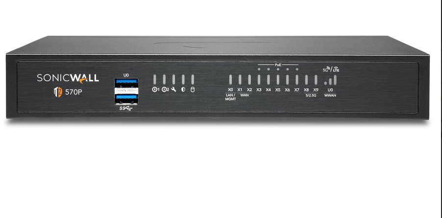 Buy 02-SSC-5653  SONICWALL TZ570P TOTAL SECURE - ESSENTIAL EDITION 1YR