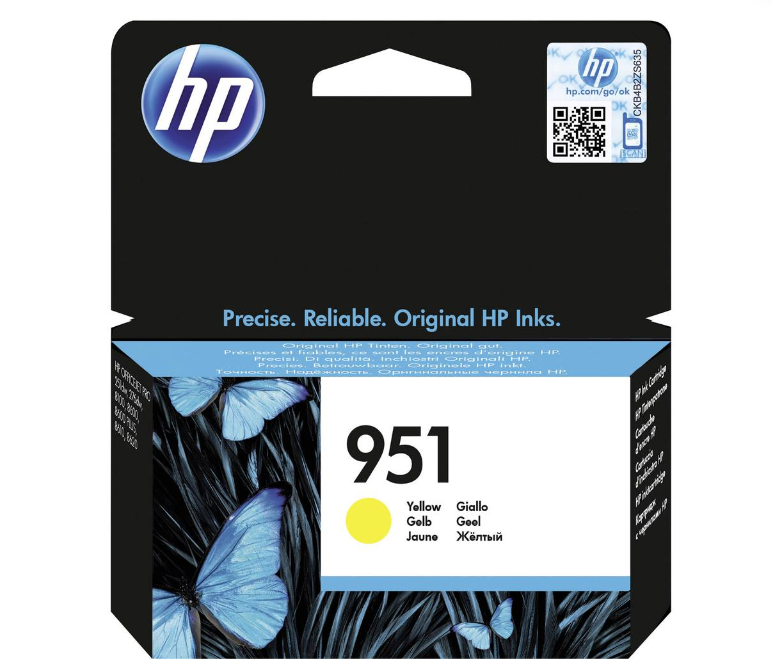 Buy CN052AE HP 951 Yellow Original Ink Cartridge