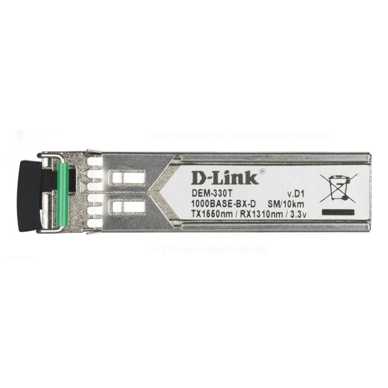 Buy DEM-330T BIDIRECTIONAL SFP GIGABIT FIBER TRANSCEIVER