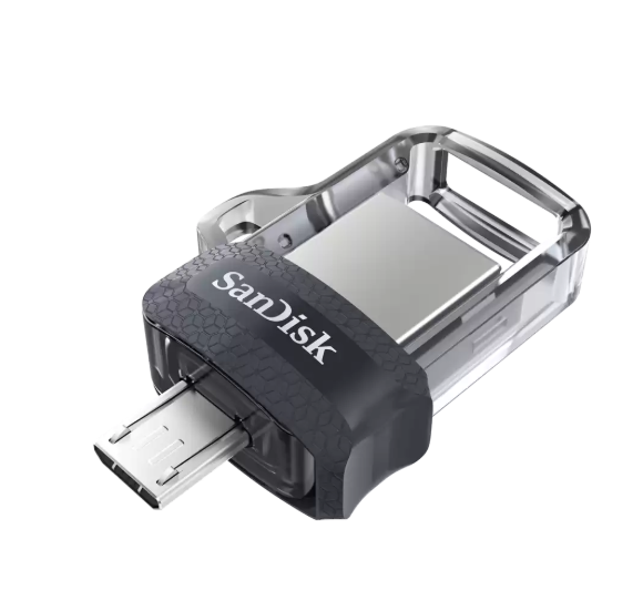 Buy Sandisk Ultra Dual Drive m3.0 - 128GB (Black-Gray) SDDD3-128G-G46