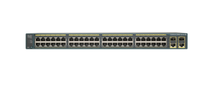 Buy Cisco Catalyst Port 10/100 Ethernet Switch WS-C2960+48TC-S