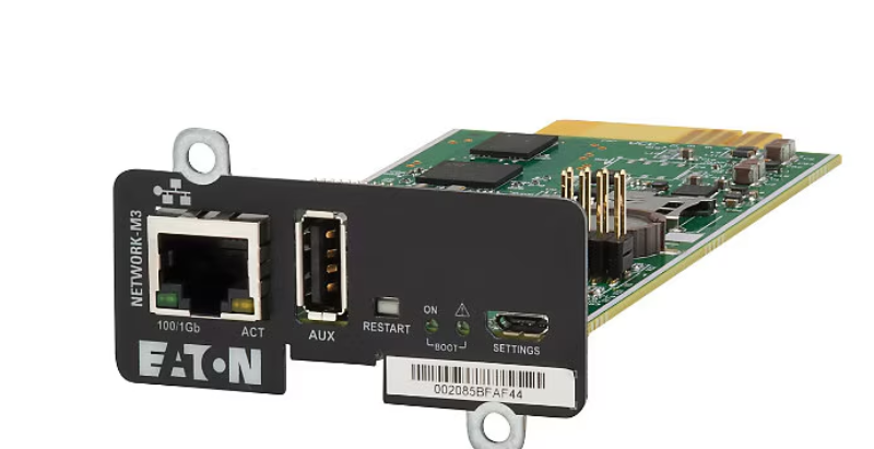 Buy NETWORK-M3 Eaton Cybersecure Gigabit NETWORK-M3 Card for UPS and PDU, UL 2900-1 and IEC 62443-4-2 Certified