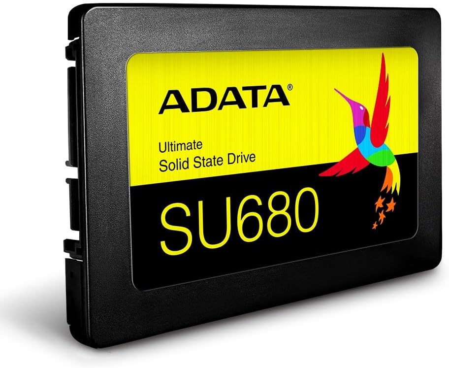 Buy ADATA AULT-SU680-512GR 512GB 3D-Nand 2.5 Inch Sata Solid State Drive features SLC caching and advanc
