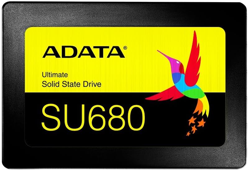Buy ADATA AULT-SU680-512GR 512GB 3D-Nand 2.5 Inch Sata Solid State Drive features SLC caching and advanc