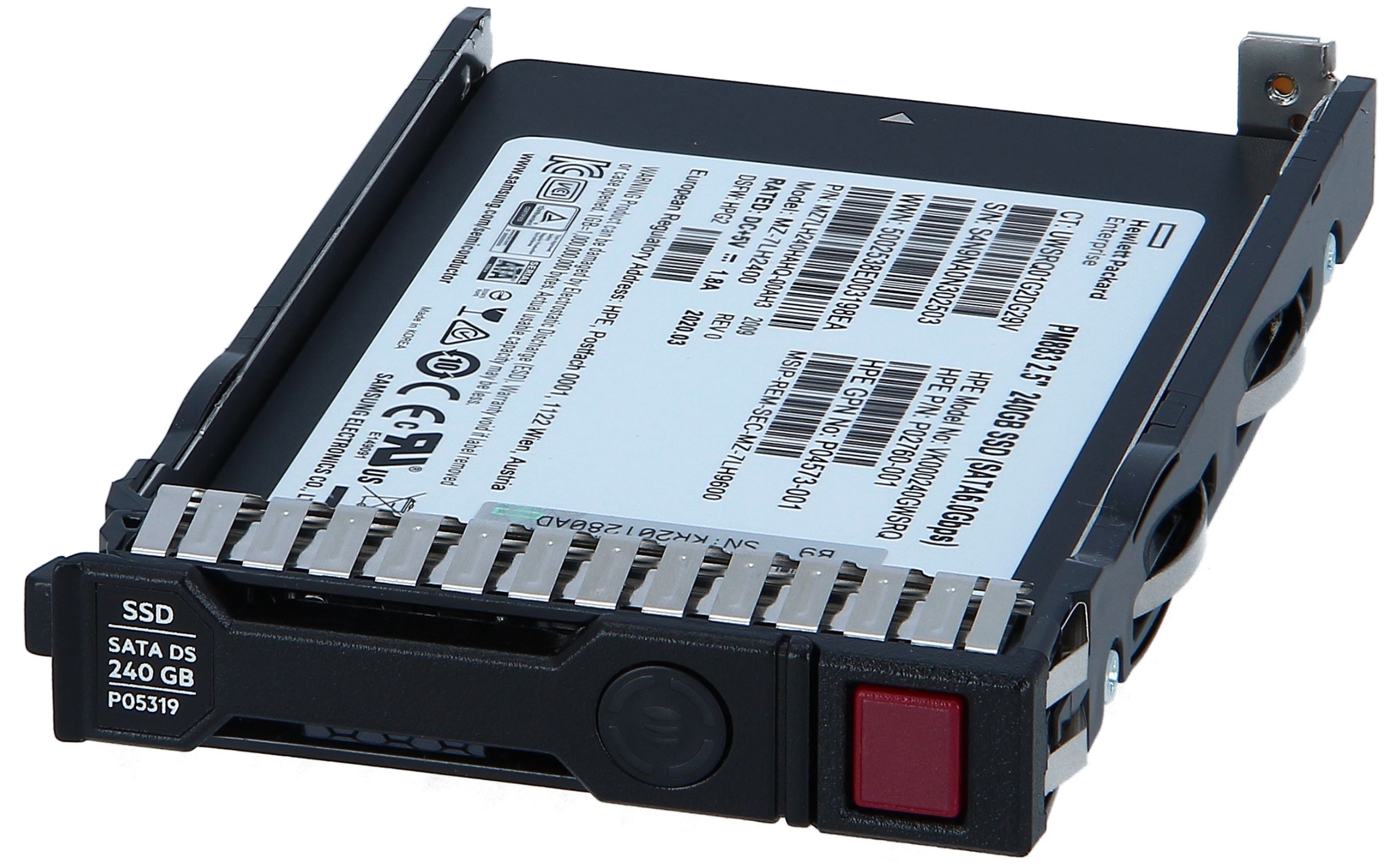Buy 881457-B21 HPE 240GB SATA 6G Read Intensive SFF (2.5in) SC 3yr Wty Digitally Signed Firmware SSD